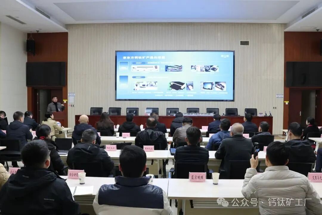 合肥新站钙钛矿产业大会召开，全力打造“长三角钙钛矿光伏技术特色产业园”