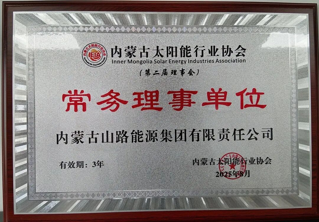 2025年共有15家行业企业加入内蒙古太阳能行业协会