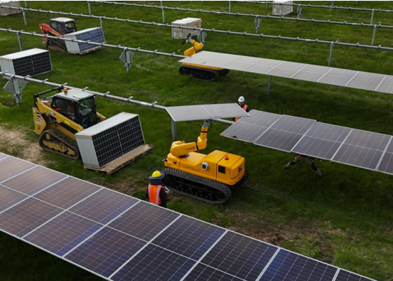 250MW！AI 光伏安装机器人破局澳洲光伏施工痛点