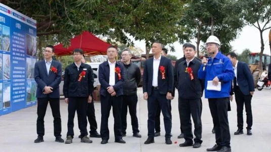 中电建120MW渔光互补光伏项目开工！