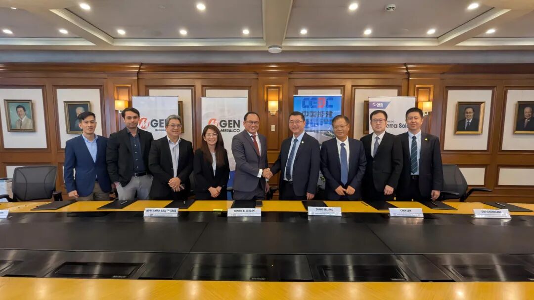 中国能建签约菲律宾最大光储项目EPC合同！