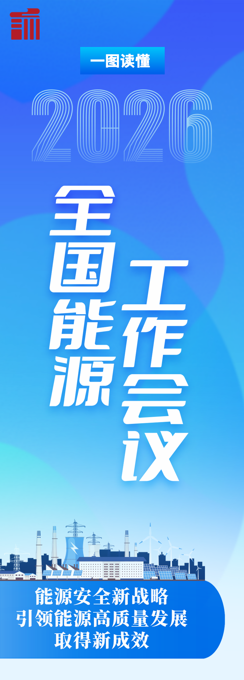 国家能源局：2026年持续提高新能源供给比重，风、光新增装机2亿千瓦以上