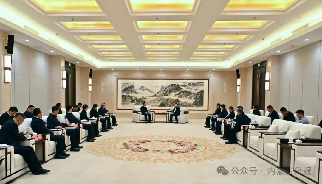 王伟中包钢会见国家能源投资集团董事长邹磊